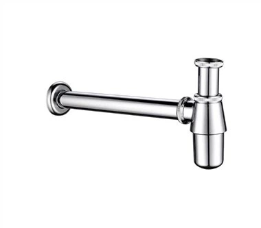 อ่างล้างจานโครเมียม 1-1/4" รางน้ำเข้าแบบเลื่อน