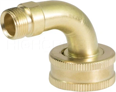 เครื่องล้างจาน 90 องศา Inlet Brass Elbow Adapter