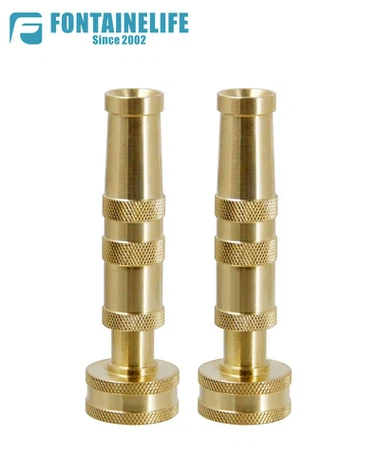 หัวฉีดท่อบิดทองเหลืองปรับได้