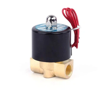 โซลินอยด์วาล์วน้ำทองเหลือง 1/2"