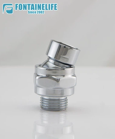 G1/2" หัวฝักบัวแบบปรับได้ Ball Joint