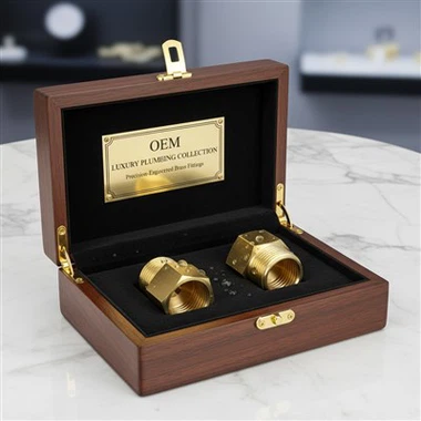 ขั้วต่อแบบหมุนทองเหลือง 1/2 นิ้ว