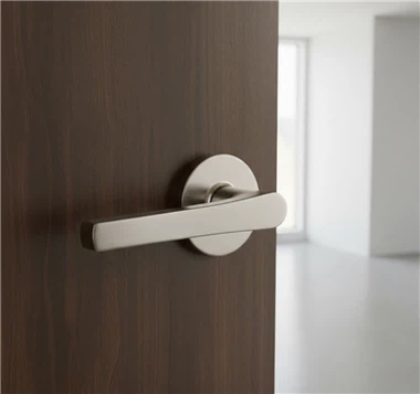 มือจับประตูก้านโยกโลหะผสมสังกะสี